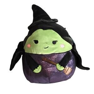 Squishmallows Wicked 10” Elphaba The Wicked Witch Plush Shimmery 2024